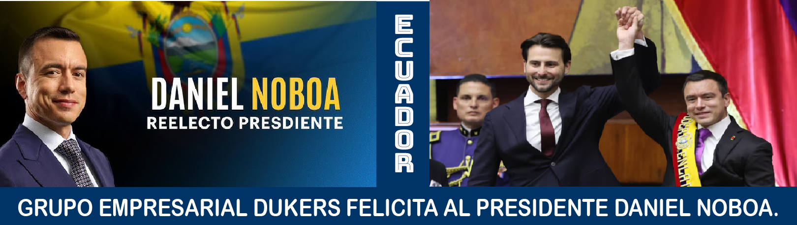 DUKERS a Daniel Noboa