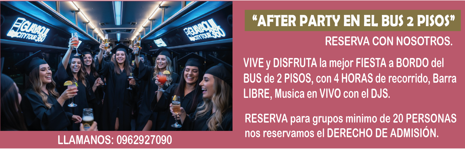 Bus de 2 PISOS Farras DUKERS