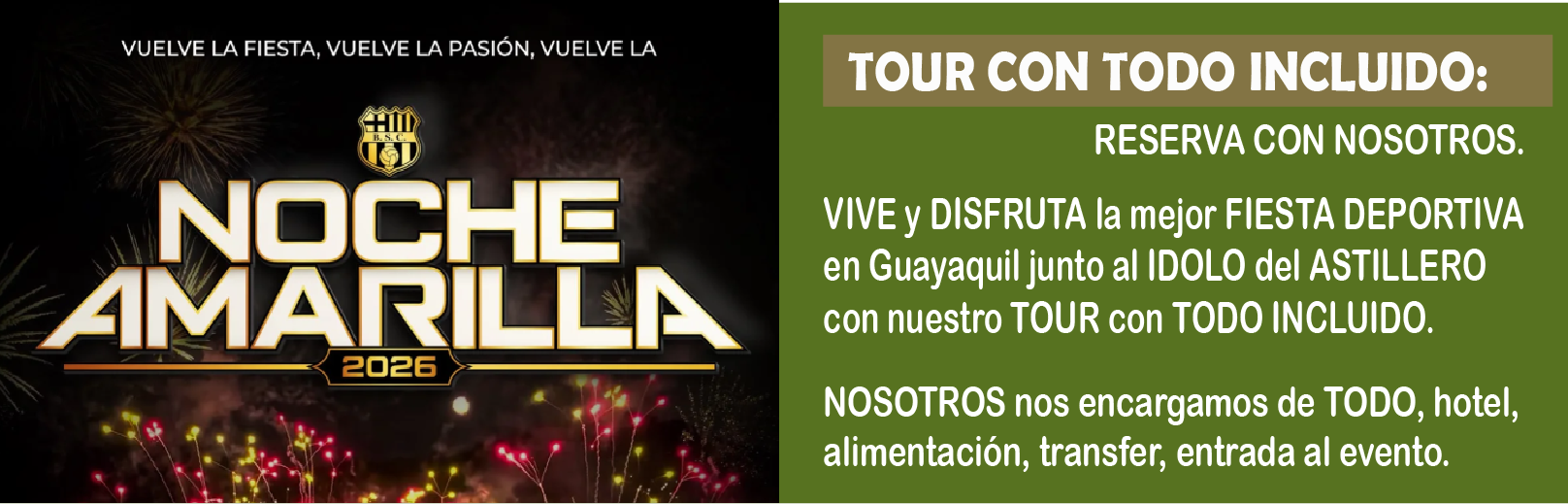 Noche Amarilla 2026..