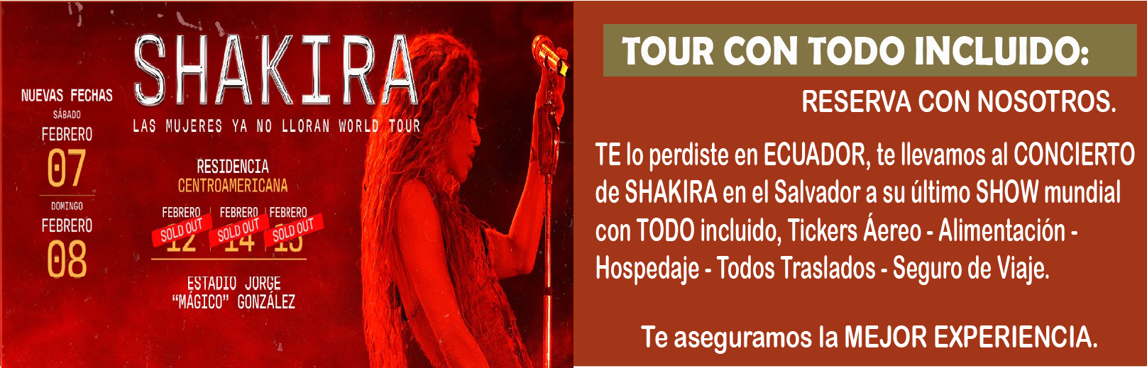 Shakira El Salvador 2026..