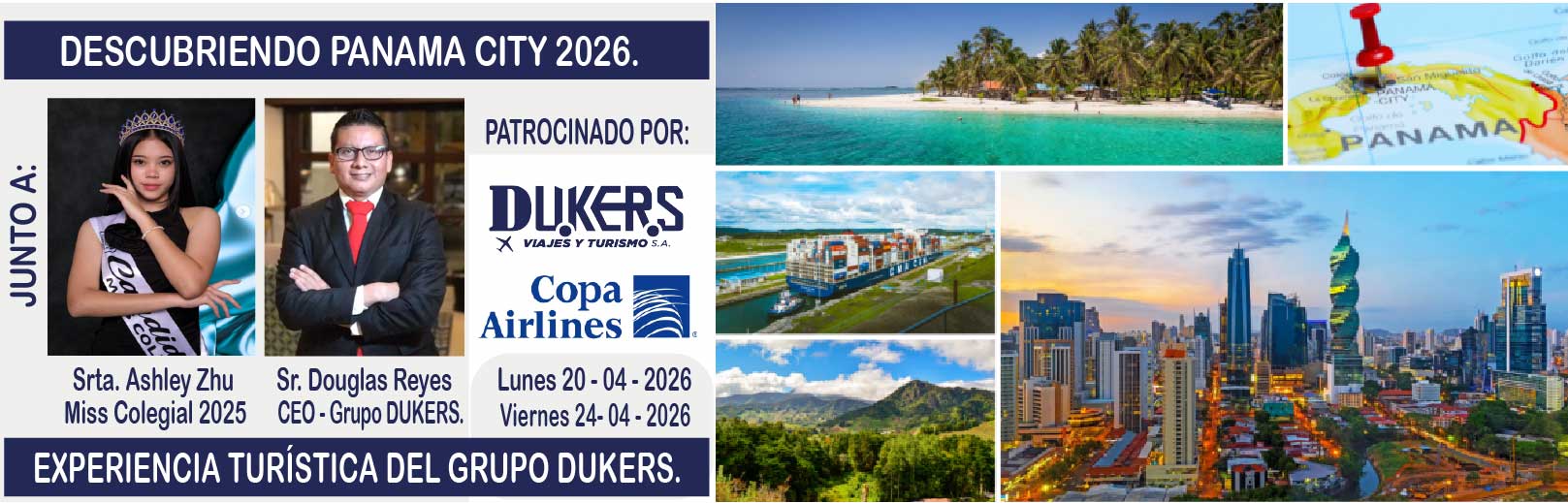 Experiencia Turistica con Miss Colegial 2026