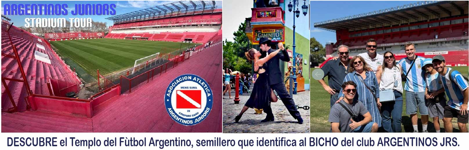 Tour Argentinos Junior VS Barcelona DUKERS 2