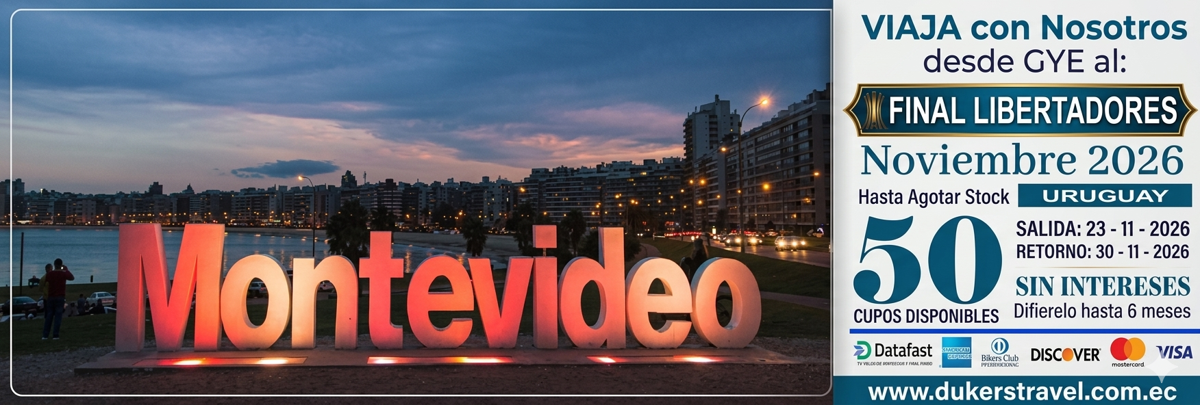 Final Copa Libertadores 2026 Montevideo - Uruguay